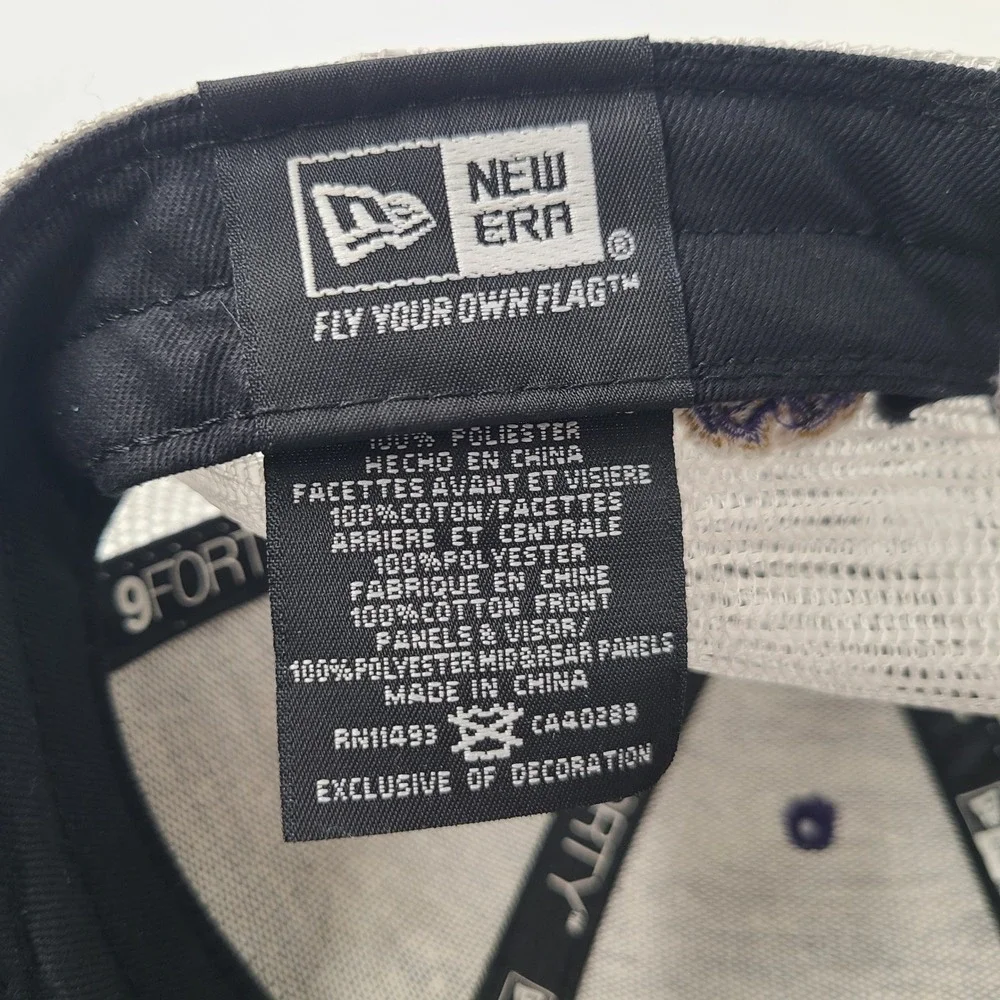 Baltimore Ravens Hat Snapback Trucker Mesh New Era 9Forty Purple Black White NFL